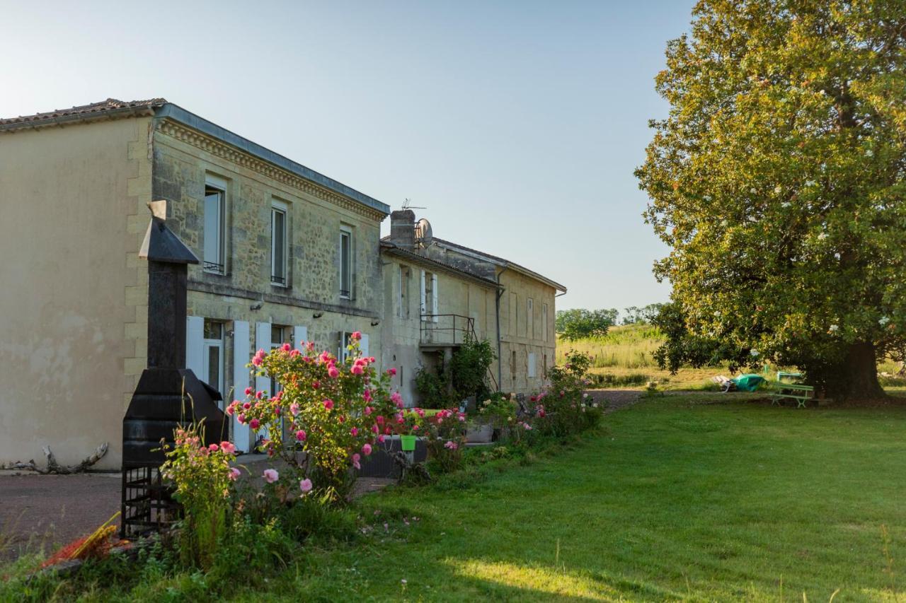 Chambre D'Hote Pres Bordeaux Au Chateau Camponac Bourg-sur-Gironde Exterior foto