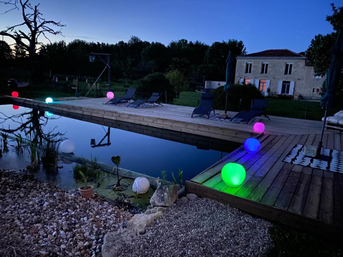 Chambre D'Hote Pres Bordeaux Au Chateau Camponac Bourg-sur-Gironde Exterior foto